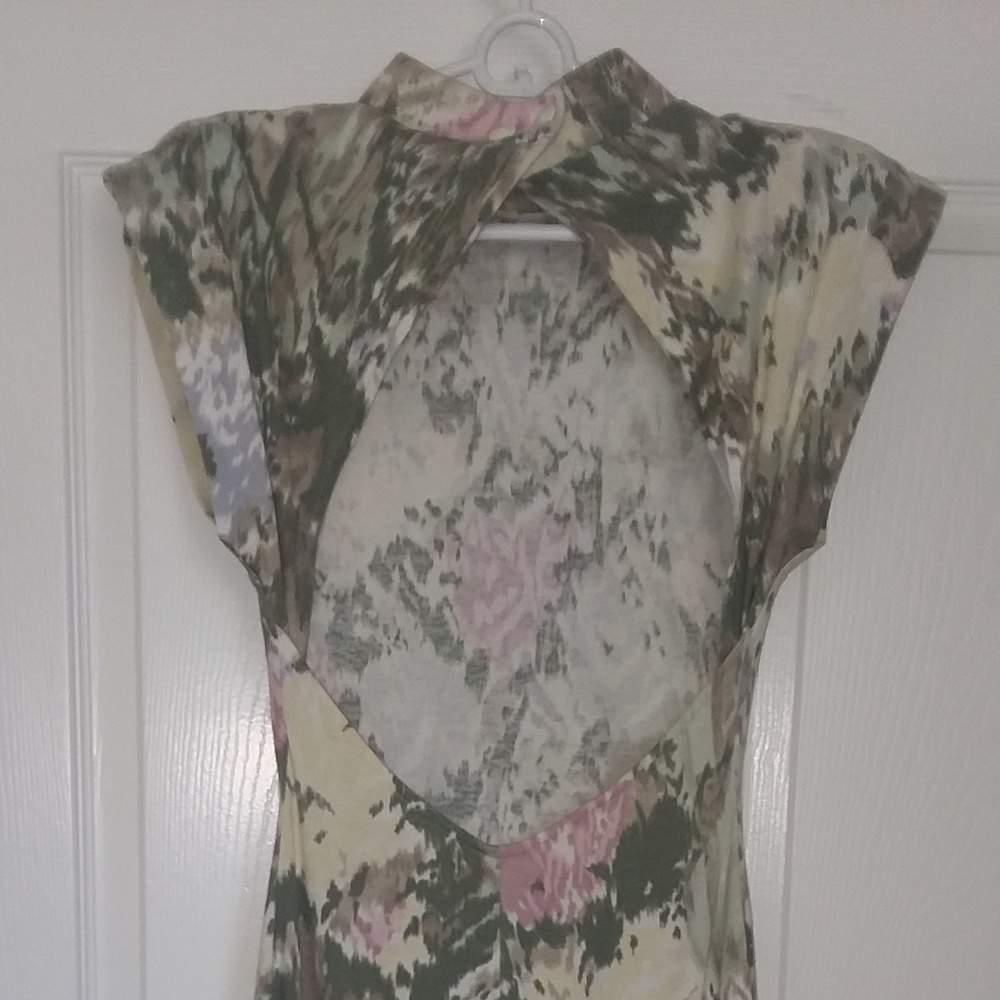 PRINT LONG DRESS - Picture 2 of 2